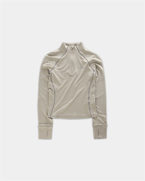 Womens Half-Zip Midlayer Top Clay